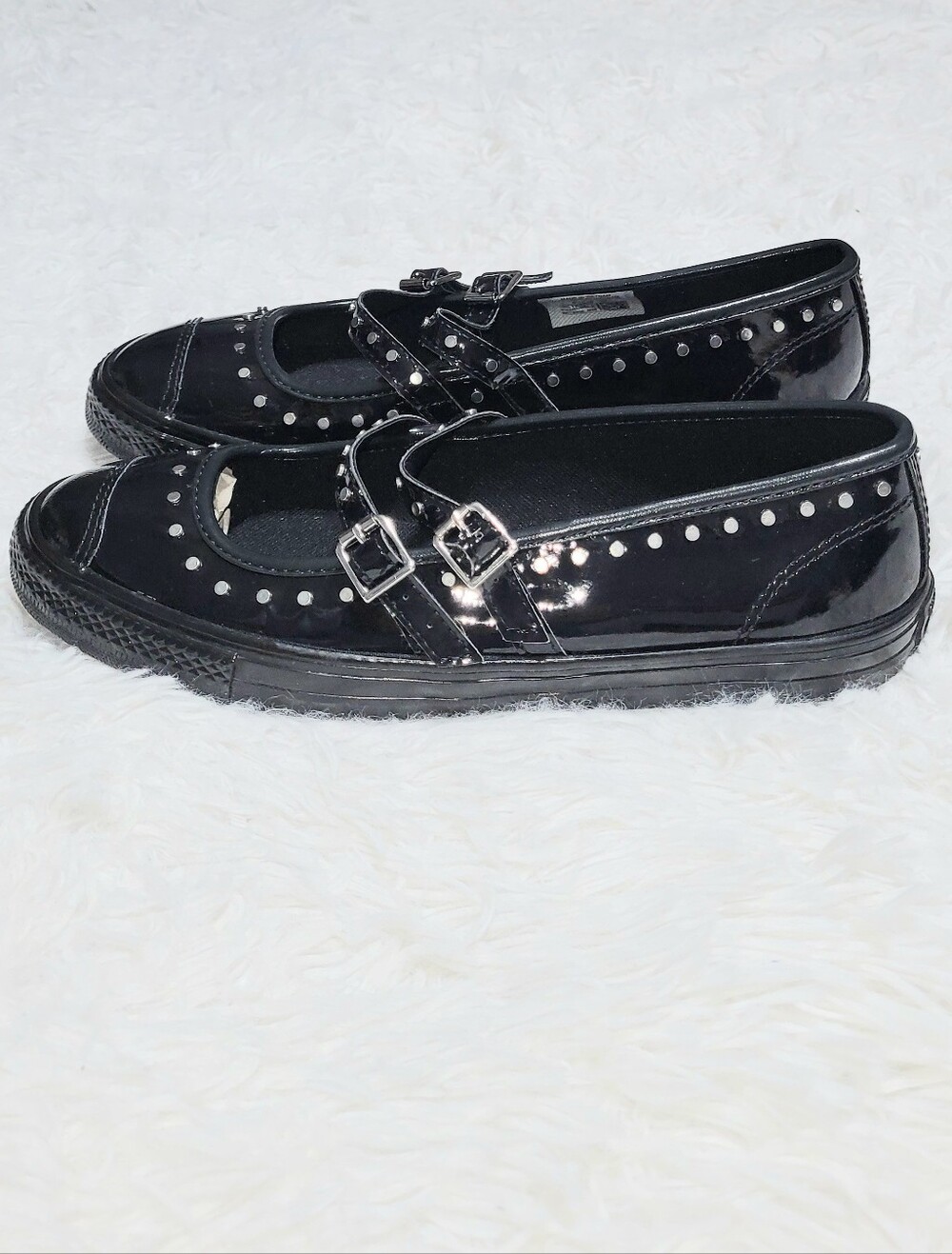 Converse "Dainty Mary Jane Oxford Sneakers Color Black" Women's US Size 8! ✨️NWT